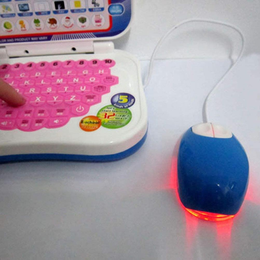 Multifunktionale zweisprachige Lernmaschine für Kinder Mini-Laptop-Computer-Spielzeug Baby Früherziehung