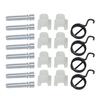 Headlamp Light Adjuster Screw Nut Spring Kit For Chevy II/Nova 1962-967 For Chevy Truck 1962-1968 for Chevrolet Camaro 67 -1970