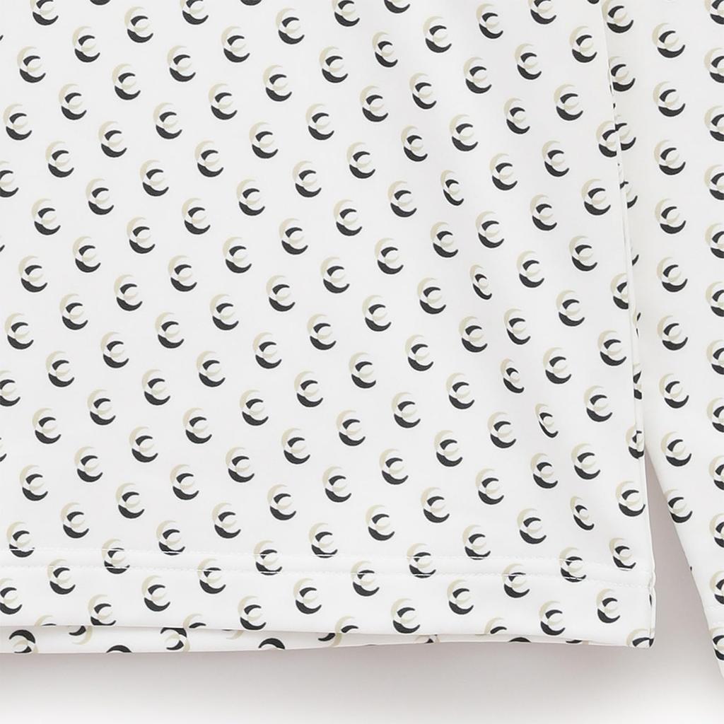 Callaway Women's Long Sleeve Mock Neck Shirt (Karuishi: Lightweight, Warm, and Abrasion-Resistant) / Golf Underwear / C23233208 1030_White, Size M