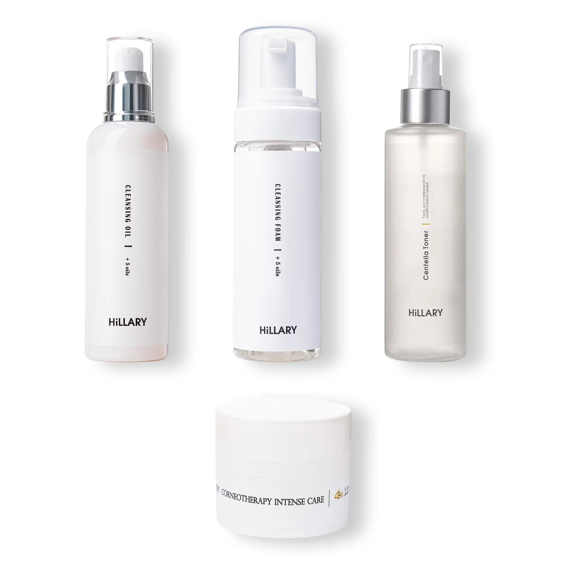 

Набір базового догляду за нормальною та комбінованою шкірою Normal Skin Basic Care Hillary