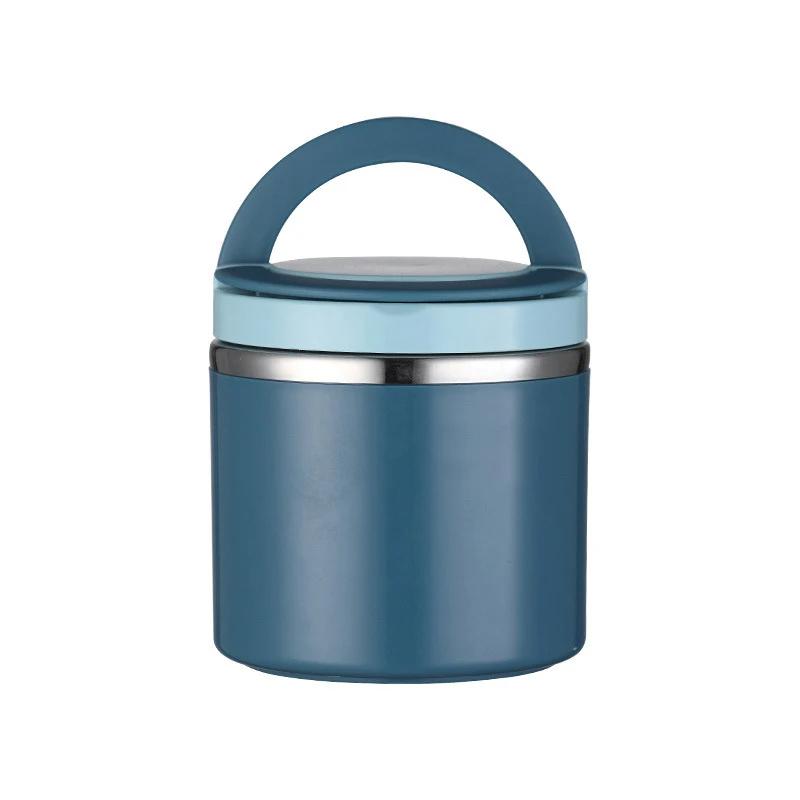 630/1000ML 304 Stainless Steel Lunch Box Drinking Cup Food Thermal Jar Soup Gruel Insulated Thermos Containers Portable Lunchbox