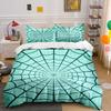 Spiderweb-inspired geometric pattern. Bedding sets Duvet cover sets Duvet covers Pillowcases(1 * Duvet Cover 2 * Pillowcases, without duvet insert)