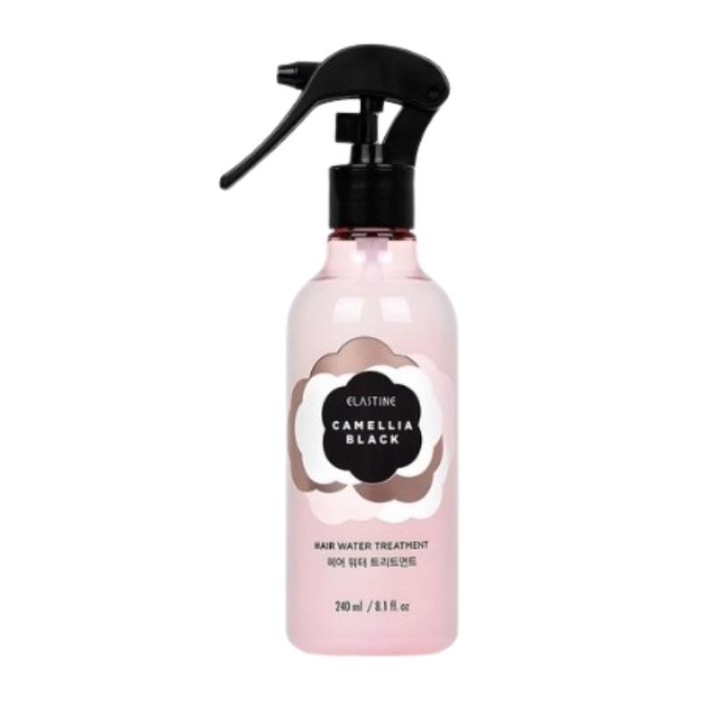 

[Elastine] Camellia Black Hair Water Treatment 240 мл | Корейское жидкое средство для восстановления поврежденных и сухих волос | Легкое сияние и глубокое питание 240ml