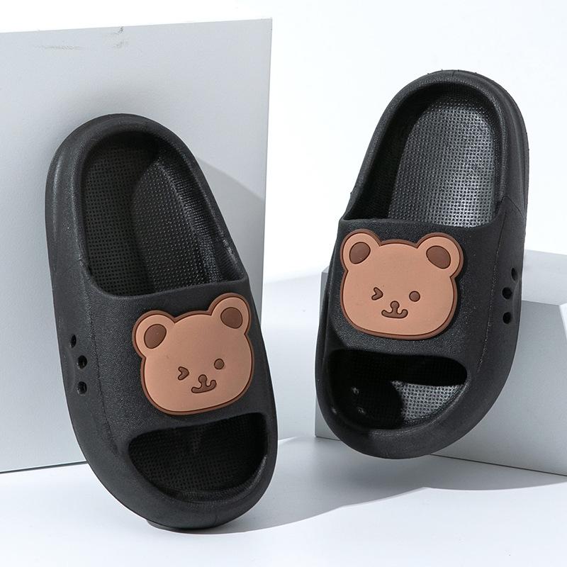 TWINFLAMES Barn Tøfler Sommer Jente Søte Prinsesse Tøfler Baderom Ute Sklisikker Gutter Jenter Sandaler