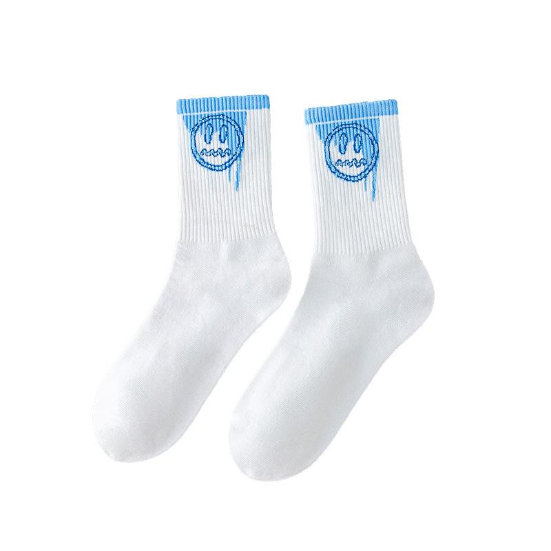 36-47 Sports Socks, Basketball Mid-Height Socks, Comfortable And Soft Men'S Stockings