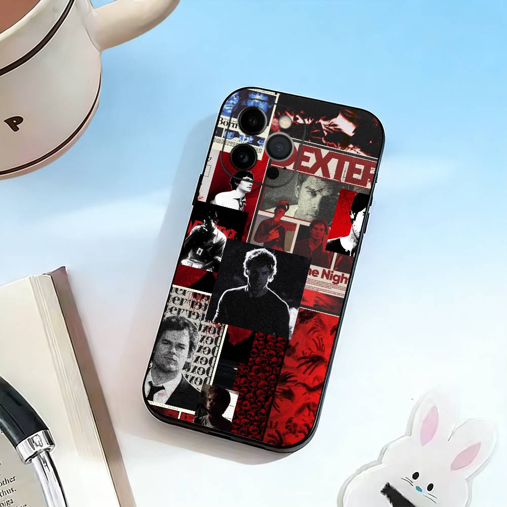 Anti-Held Dexter Morgan Handyhülle Silikon Weich Für IPhone 17 16 15 14 13 12 11 X XR Plus Pro Max Plus
