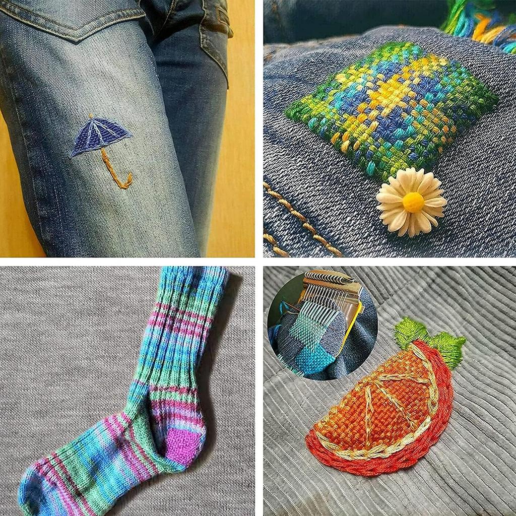 Szybka mini krosno do cerowania Małe wygodne krosno do cerowania Maszyna do cerowania Dżinsów Skarpet Ubrań