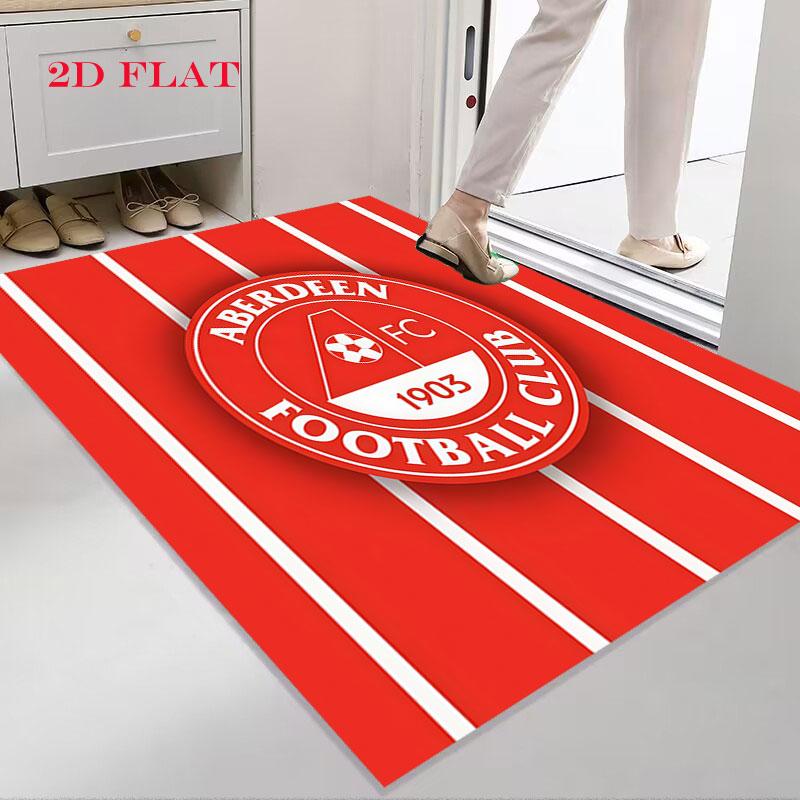 Aberdeen logo Carpet Rug for Living Room Bedroom Home Sofa Decoration,Kids play Nonslip Floor Mat