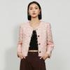 Women's Little Fragrance Style Long-Sleeve Short Jacket