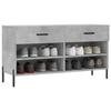 VidaXL Shoe Bench, Shoe Cabinet with 4 Shelves and Legs, Shoe Rack with 2 Drawers Living Room, Modern, 829752