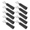 10Pcs/Set Banana Plug Adapter Insulated Fork Spade Wire Connectors U Type Electrical Crimp