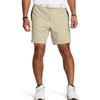 Under Armour Drive Deuces Solid Color Casual Comfortable Straight Leg Golf Training Mid Rise Athletic Shorts Men Shorts Dusty-Pink Gray 1383157-273