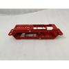 Suzuki Samurai Sierra Door Hinge Step Foot Peg Metal Foldable 2 Set Red & Black