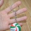 PVC Volleyball Key Chain Mini Ball Car Keyring Kids Gift Car Ornament  School Reward for Kid