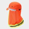 Breathable Mesh Fisherman Hat For Daily Use Low Light Conditions High Visibility Reflective Hat For Outdoor Worker
