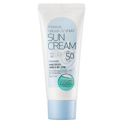 Vaseline Moisture UV Shield Crema Solare SPF50+ PA++++, 1 pezzo, 60g