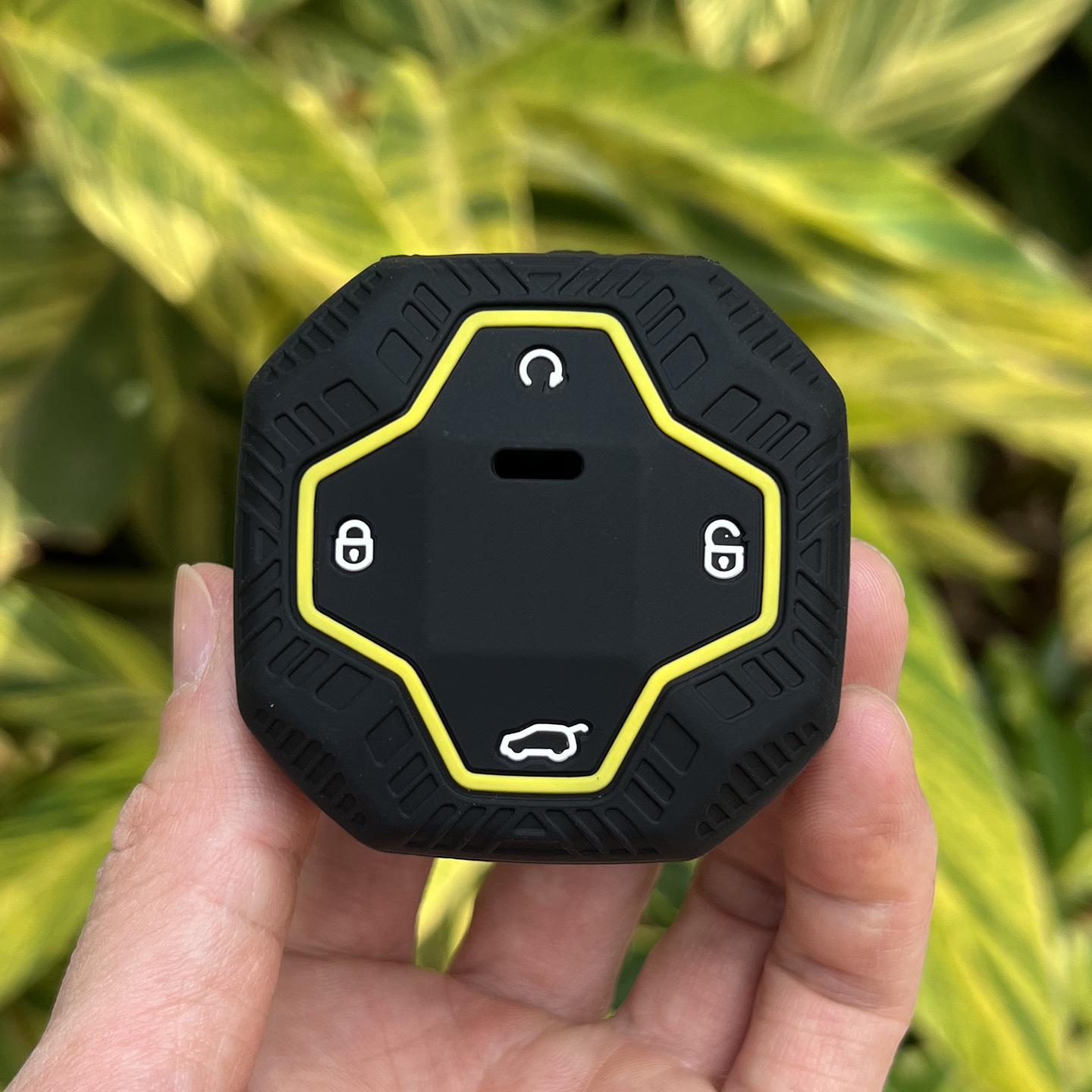 

Silicone Car Key Case for Chery Jetour To Genesis Traveller T2 X90 X70 X95 DASHING X-1 Plus DTC L9 Rubber Remote Cover Keychain