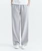 WHOLOVESART Unisex Essential Wide Banding Slacks Mystic Gray