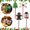 Durable PLA Payment Wand 2Pcs Credit Card Wand, 3D Printed Contactless Tool, Festive Christmas Tap Lightweight To Pay Accessory for Shops Restaurants