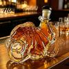 Unique Whiskey Gift Bottle Decanter with Octopus Design Glass Wine Bottle Sealing