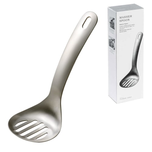 

Ложка-толкушка для картофеля Oaks Leye, Сделано в Японии, Безопасно для посудомоечной машины, Поставляется в подарочной коробке, Объединяет функции толкушки, ложки для перемешивания и сервировки, Отлично подходит для картофельного салата, соуса тартар,