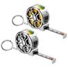 Stretchable Miniature 2M Stainless Steel Tape Measure Ruler With ABS Shell Suitable For Home Office Car And DIY Projects