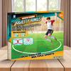 Hexagon Agility Rings Toy Set for Kids Outdoor Fitness Training Equipment Soccer Footwork Trainer 6-Pack