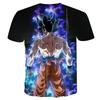 Exquisite 3d Print Dragon Ball Z Vegeta Goku Super Saiyan Casual Tee Anime Shirts
