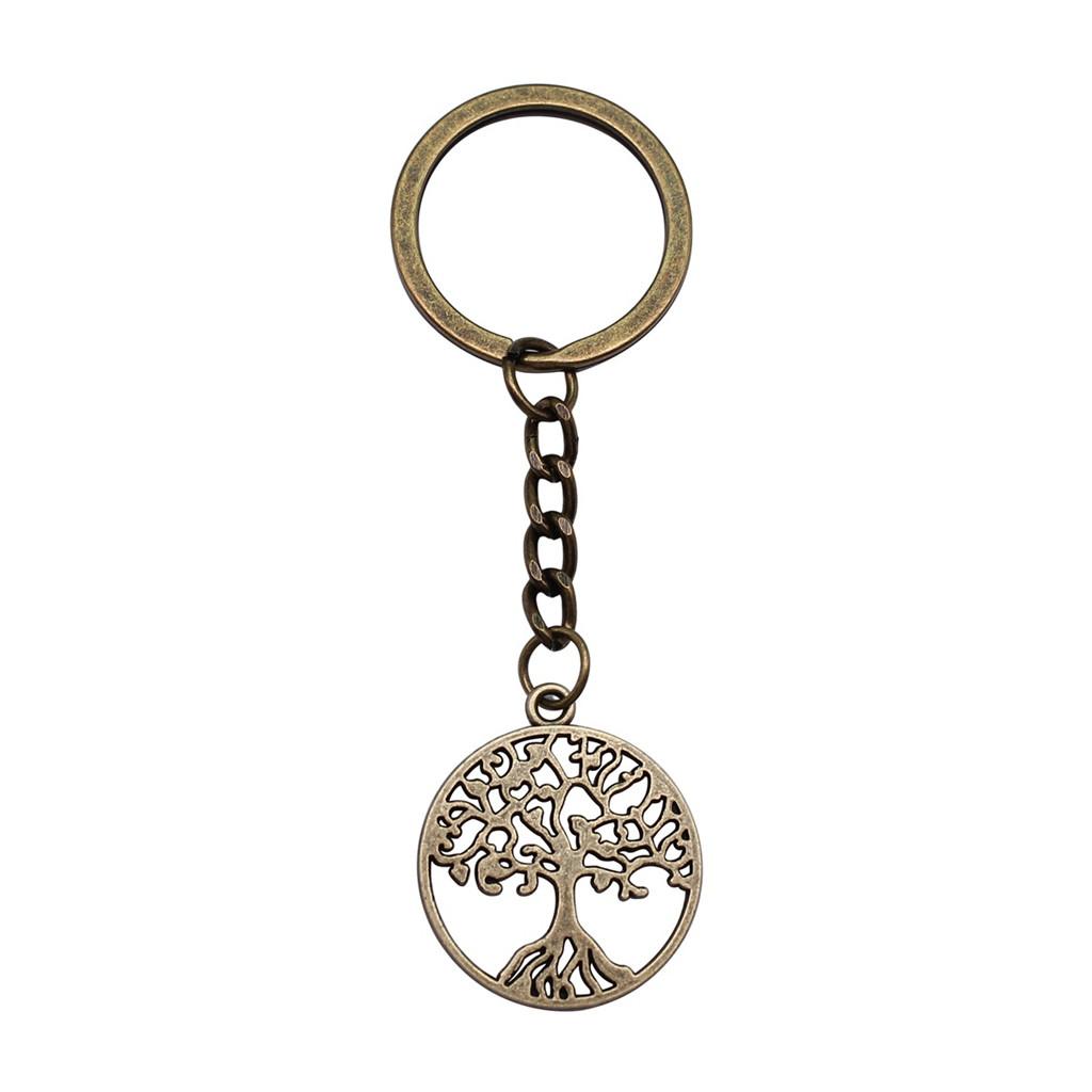 Kabbalah Lucky Charm Tree Of Life Keychain Love Key Ring 28mm