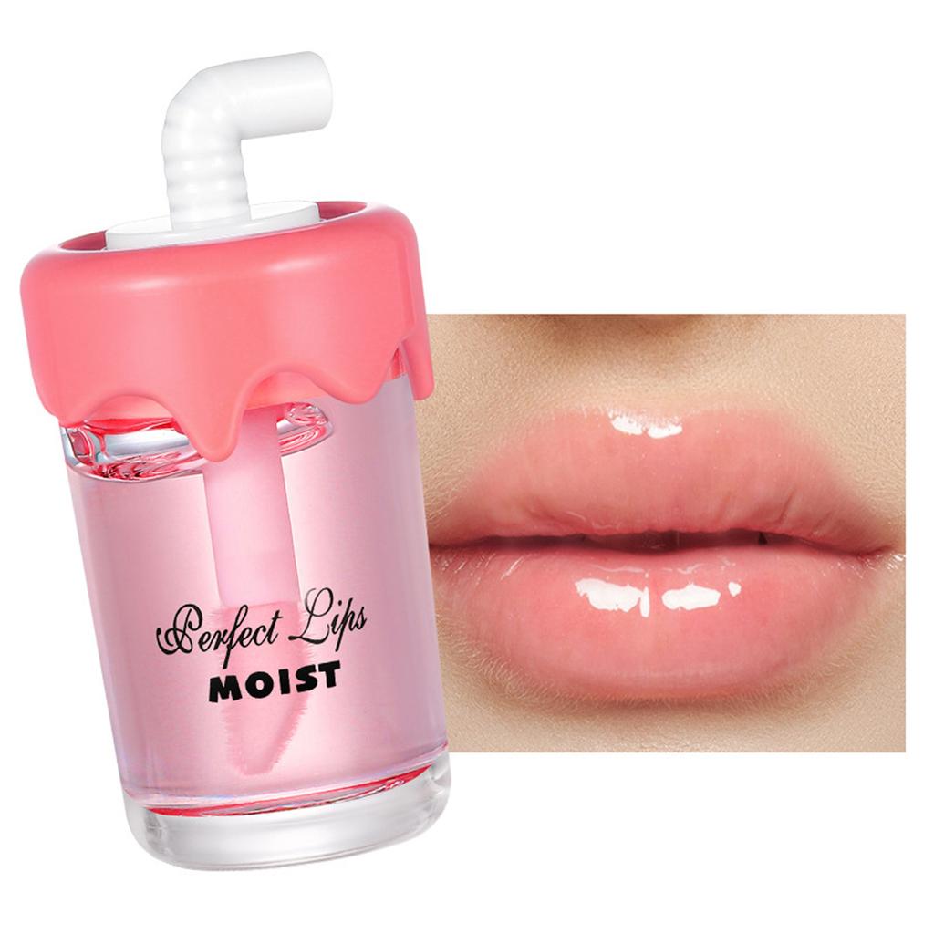 1PC Hydrating Lip Oil with Natural Fruit Fragrance - Daily Nourishing Lip Glaze for Long Lasting Smoothness and Comfort