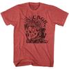 CBGB NYC Since '73 Red Heather Adult T-Shirt Unisex T-Shirt