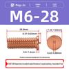 PT-M3M4M5M6M8 Copper-Plated Carbon Steel Projection Weld Studs and Screws