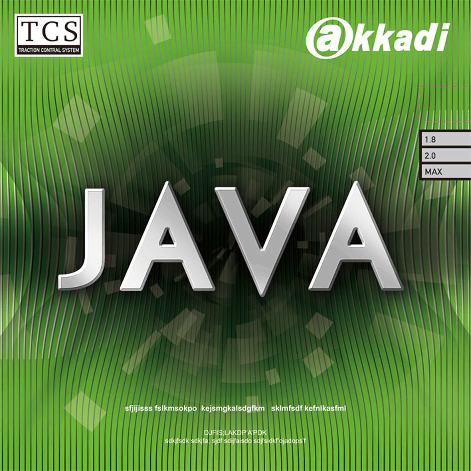

Akkadi Накладка для настольного тенниса Java JAVA AR007 Черный MAX (AB)