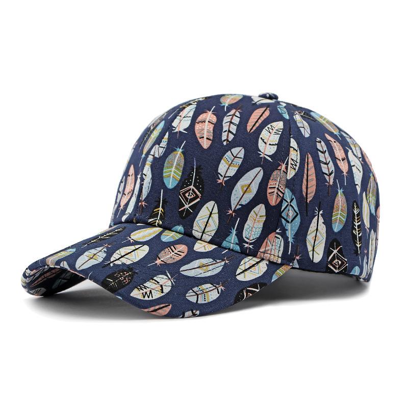 Printed Cap Female Top Baseball Cap Male