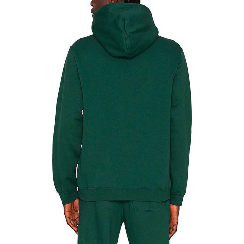 Converse CHEV EMB Sweatshirts Unisex Grün Mit Kapuze Moderat Regulär 10023874-A05