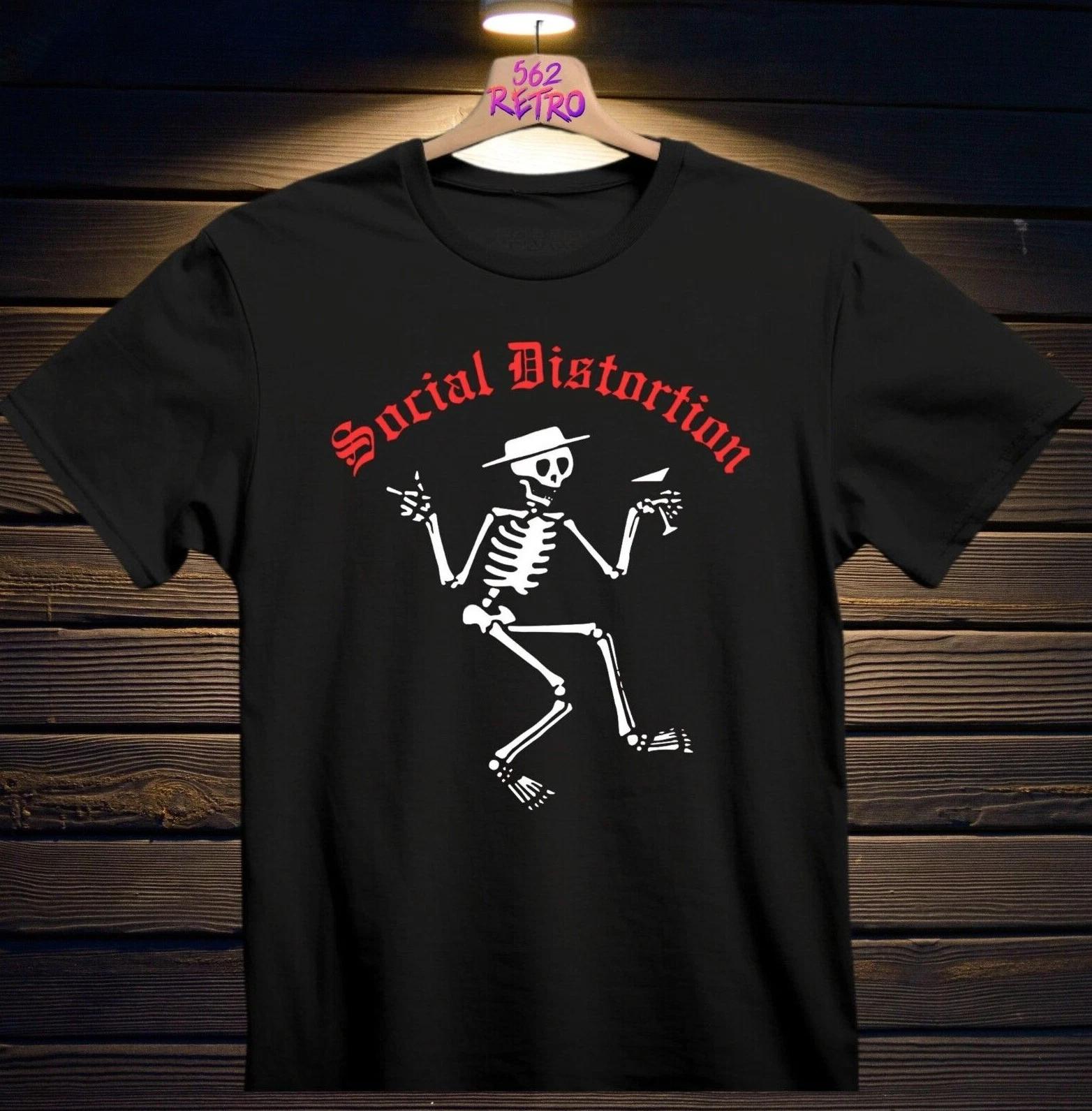 Social Distortion Punk Rock Band T-Shirt Black S-3XL 2XL