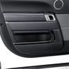 A87Q-4pcs Glossy Black ABS Car Inner Door Decoration Strip Trim for Land Rover Range Rover Sport 2014-