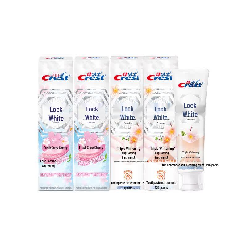 Crest Dual-Flavor Whitening Toothpaste Twin Pack