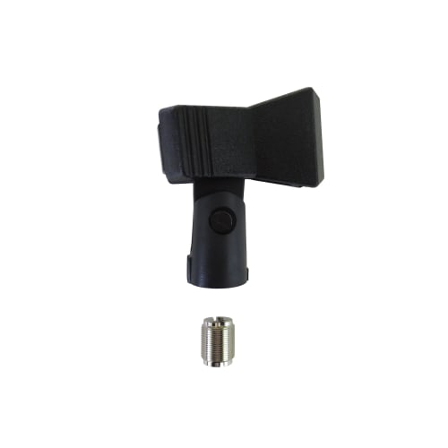 Professional Floor-Mounted Microphone Stand ST-F308 for Panasonic, TOA, JVC, and OKAYO, with Clip-on Microphone Holder for Microphones Up To 3.5cm Dia