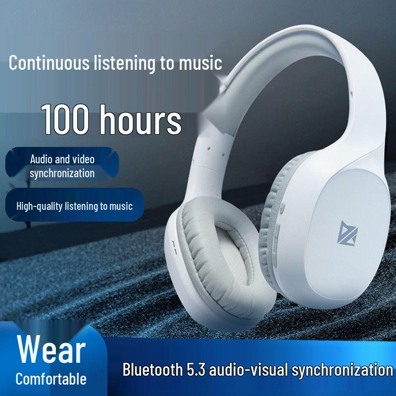 Universal Wireless Over-Ear Bluetooth Gaming Headset with High-Quality Sound and Positioning