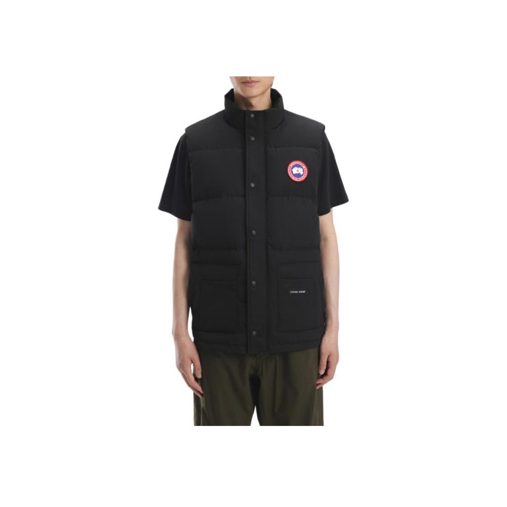 Canada Goose Freestyle Crew Weste Schwarz Unisex Oberbekleidung 2054M-61