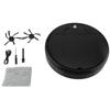 Robot Vacuum Cleaner Intelligent Obstacle Avoidance Slim Low Noise Strong Suction for Pet Hair Hard Floor Black