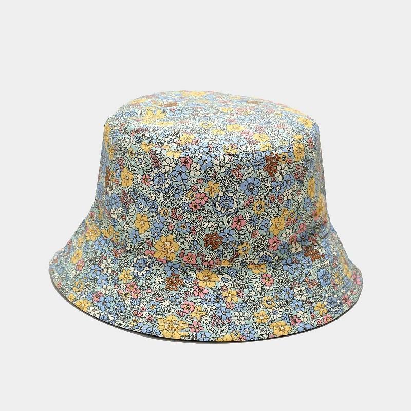 

Summer Cotton Wide Brim Fisherman Hat With Sun Protection For Women Outdoor Use зелений