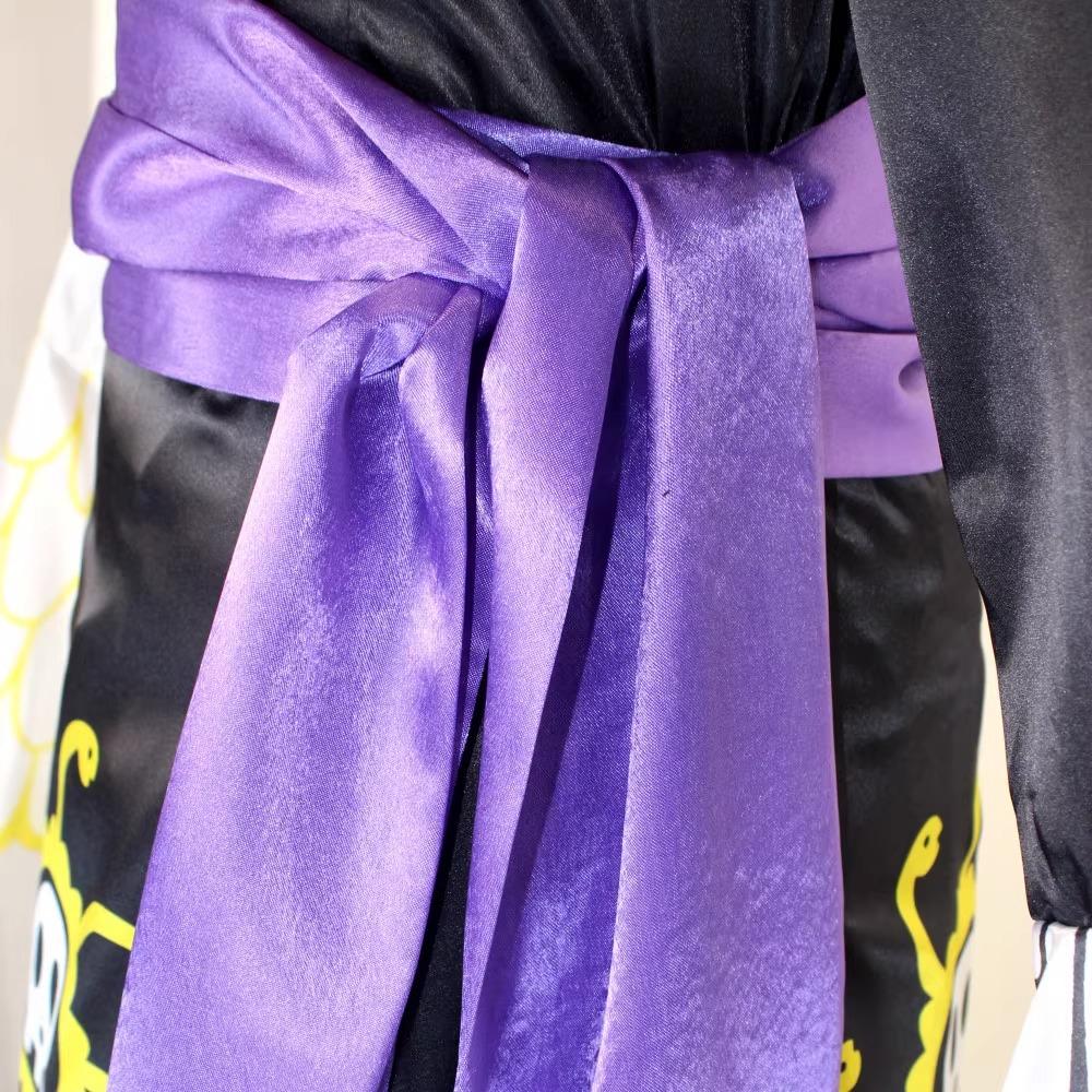 Anime Boa Hancock Cosplay With Cloak Boa Dress Costume Sailor Suit Boa Hancock Cosplay Costume Custom size Black Dress Earrings