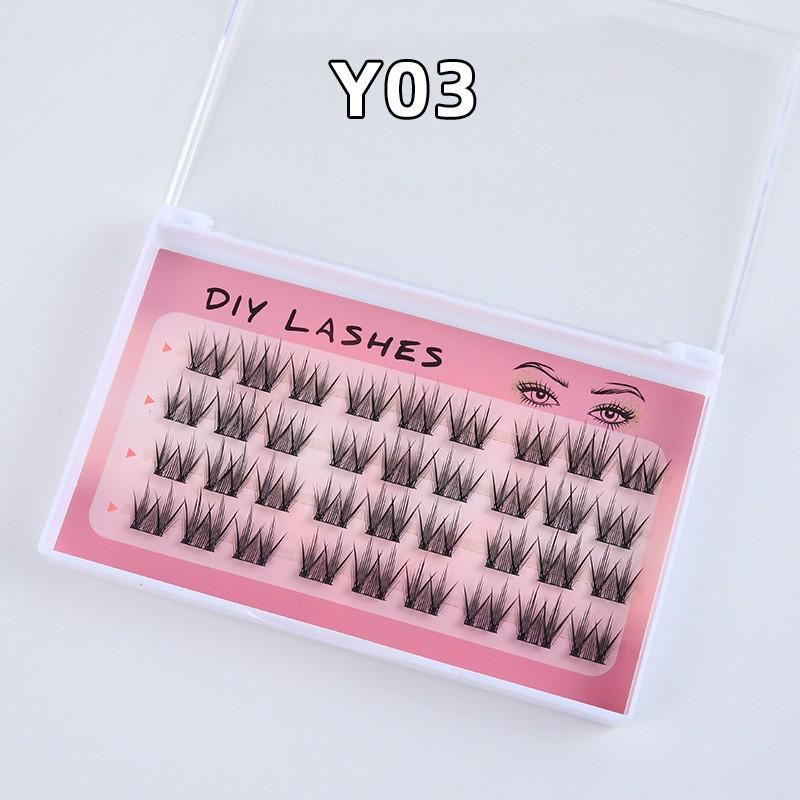 Natural Look Faux Eyelashes: Lazy Dog & Fox Style, Best-Selling, Soft Single Cluster Segments