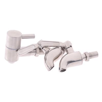 Stainless Steel Wine Barrel Faucet Beverage Juice Boiling Bucket Faucet Ball Valve Wine Jar Faucet