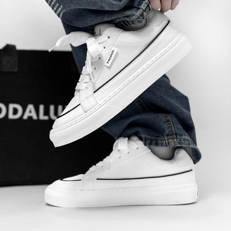 Summer Ins Board Shoes Flat Canvas Shoes Men's Summer Versatile Casual White Korean Version Student Comfortable Lace Up Shoes