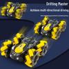 360° Flip Remote Control Stunt Car with Lights, Music, Gesture Sensing & Four-Wheel Drive