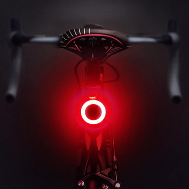 Bicycle Tail Light Cycling Lamp Multi Lighting Modes USB Rechargeable Led Flash Tail Rear Lights MTB Seatpost Bike Accessories