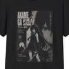 Akame Ga Kill Verblasster Retro-Poster-Stil Grafik Rundhals Baumwoll-T-Shirt und Kinder-T-Shirt